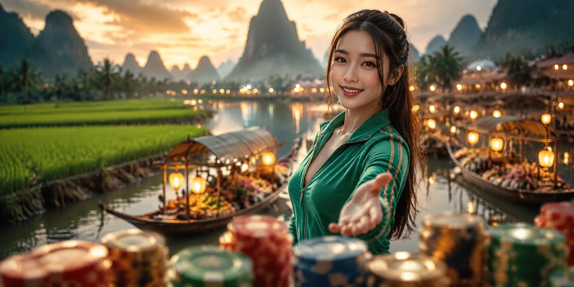 Khung cảnh cảnh quan đẹp tại Ninh Bình, Việt Nam